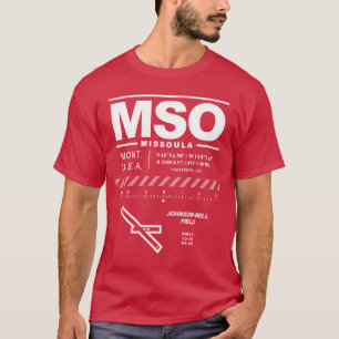 Aeroporto Internacional MSO T-Shirt