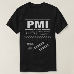 Aeroporto PMI T-Shirt Palma de Mallorca