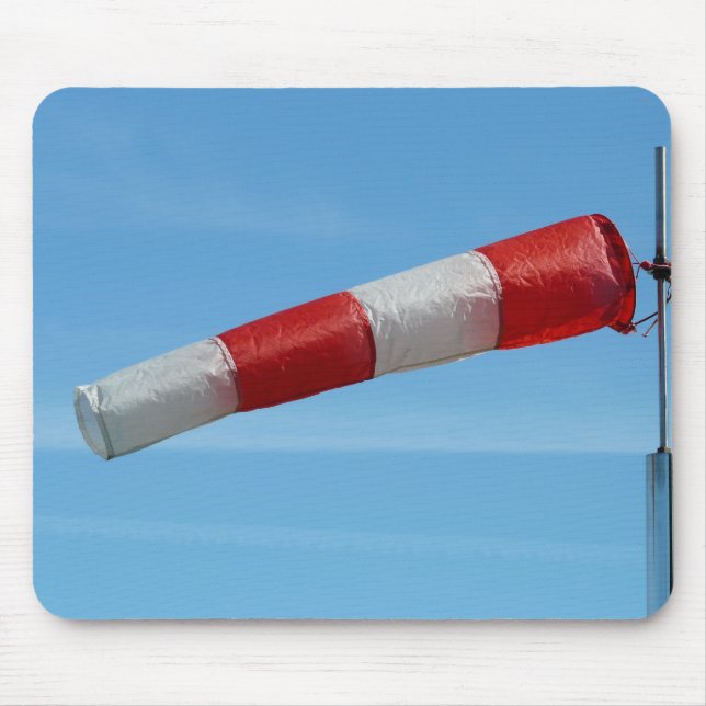 Aeroporto Wind Sock Mousepad (Frente)