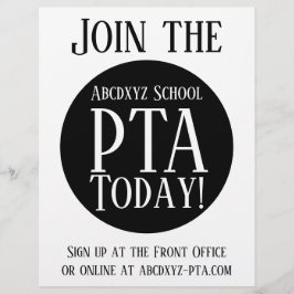 Aeserif PTA Flyer
