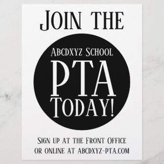 Aeserif PTA Flyer