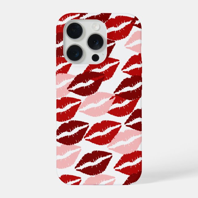 Aesthetic Lips Pattern Phone Case (Verso)