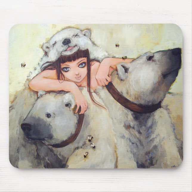 Afagos de um traficante Mousepad do poder (Frente)