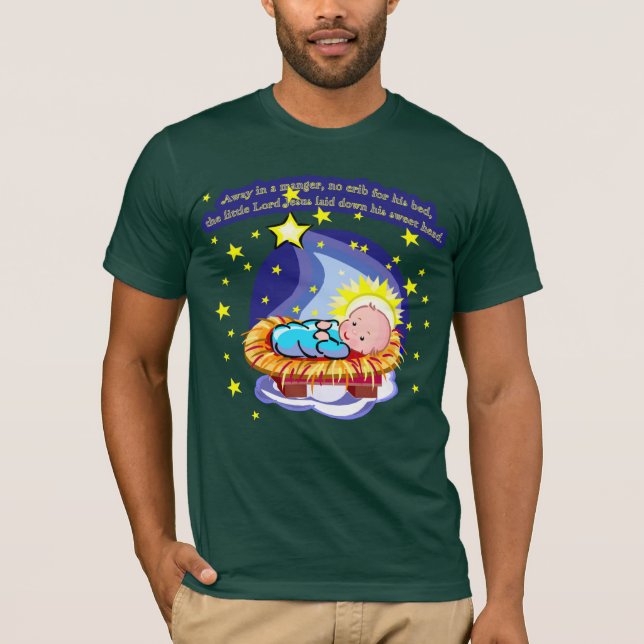 Afastado em t-shirt de uma canção de natal do (Frente)