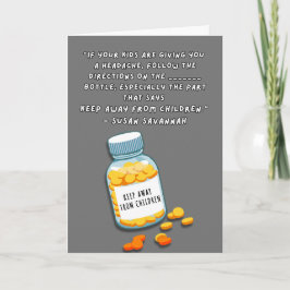 Afastem-se das crianças - Cartão de Dia das Mães E