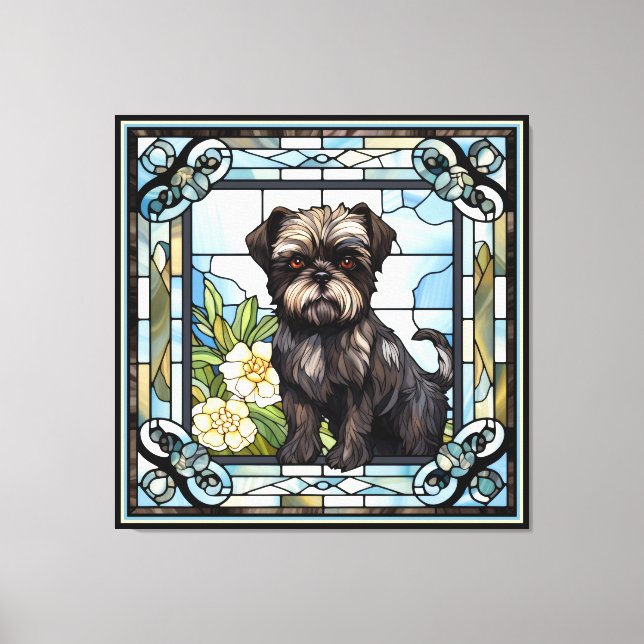 Affenpinscher Dog Canvas Art (Frente)