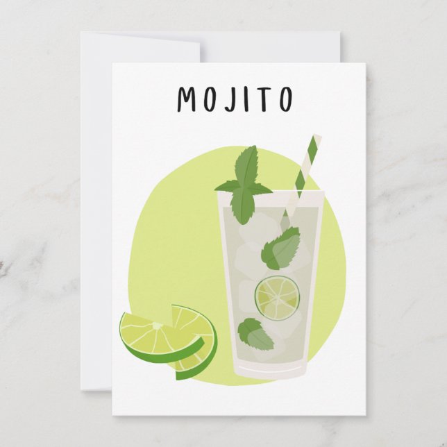 Affiche Mojito petit format (Frente)