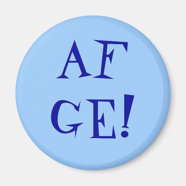 AFGE! Íman (Frente)