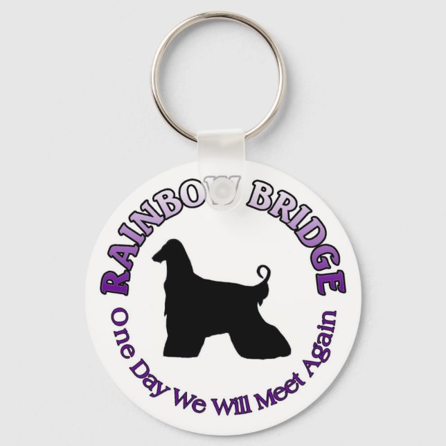 AFGHAN DOG RAINBOW SYMPATHY CHAVEIRO (Frente)