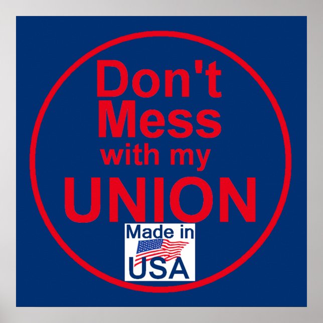 AFL UNIONS POSTER IMPRESSÃO (Frente)