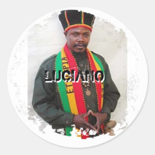 Afligido 2 etiquetas redondas