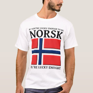 Afortunado bastante para ser camisa de Norsk