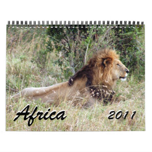 África 2011 calendário de 15 meses