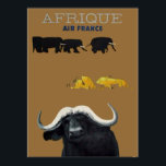 África - poster vintage 3<br><div class="desc">África - poster vintage 3</div>