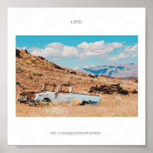 Africa Savannah Grass Car Mounts Life Poster