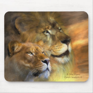 África - uma arte nova Mousepad do alvorecer
