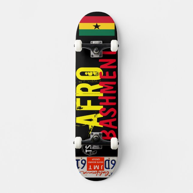 AFRO BAHMENT JMT USA Skateboard (Frente)