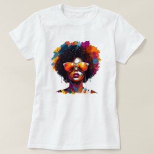 Afro Chic Sunglass T-Shirt
