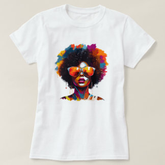Afro Chic Sunglass T-Shirt