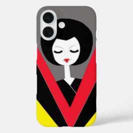 Afro Geisha Capas de iphone