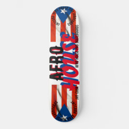 AFRO HOUSE 8, 1/4", skateboard Deck