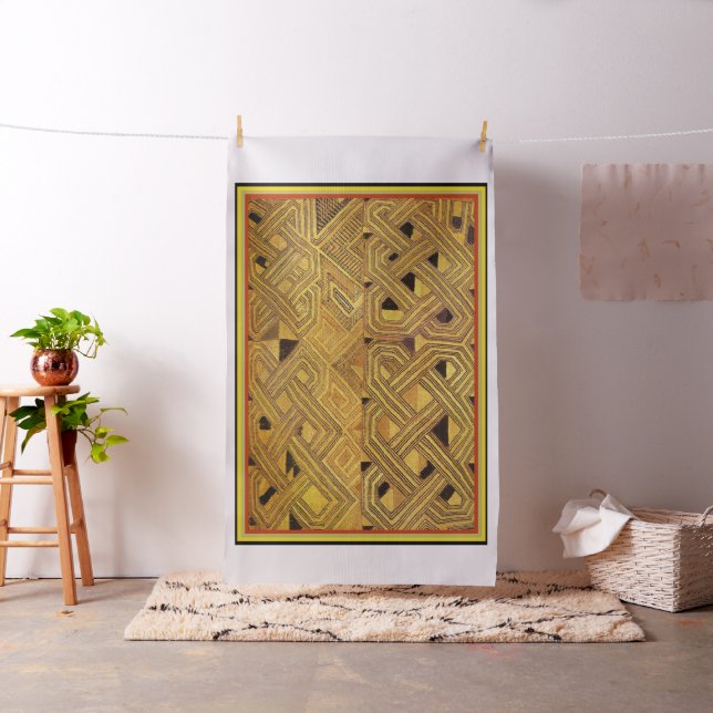 Afro-Kuba Cloth inspirou Design Tecido (In Situ)