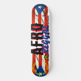 AFRO REGGAE JMT CUBA 8, 1/4", skateboard Deck