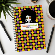 Afro Retro Personalizado com Bolinhas