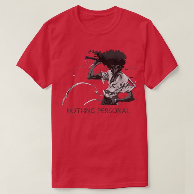 Afro Samurai T-Shirt (Frente do Design)