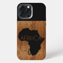 AFRoCA FEMALE Afro mais África Parede de grãos de