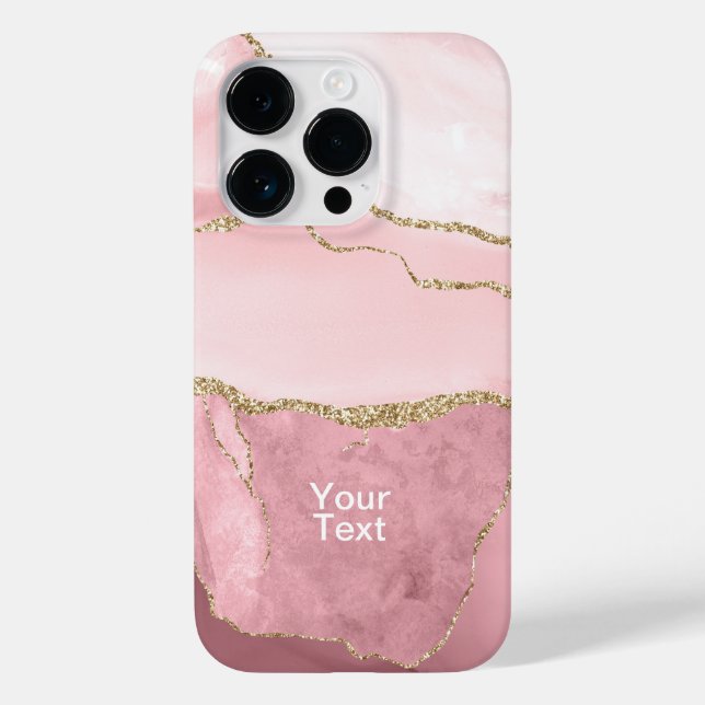 Ágata Rosa e Dourado (Verso)