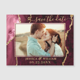 Agate de Borda do ouro Salve a Placa Magnética de