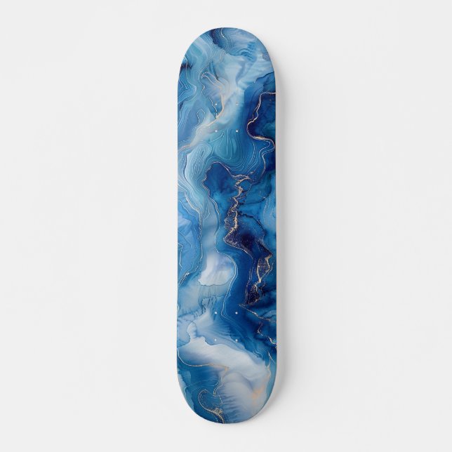 Agate Marble Skateboard (Frente)