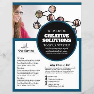 Agência de Marketing Empresarial Flyer