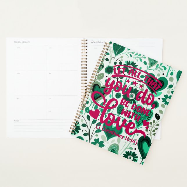 Agenda 1 Corinthians 16:14 (Exibição)