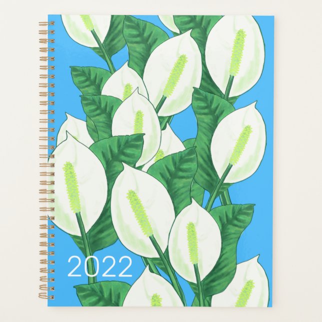 Agenda 2022 Peace Lily (Frente)