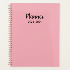 Agenda 2023-2024 - Pink Monthly/Weekly Planner