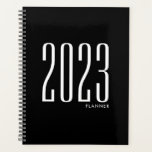 Agenda 2023 Preto Semanal Mensal Não Datado<br><div class="desc">Notebook de 2023 Black Weekly Mensal Não Datated Planner</div>