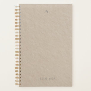 Agenda 2025 Minimalista personalizável