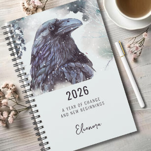 Agenda 2026 Ano de Mudança Simbolismo do Corvo