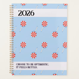 Agenda 2026 Lollipop Pattern Spiral Planner