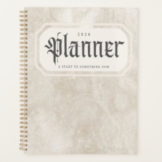 Agenda 2026 Planner – A Start to Something New