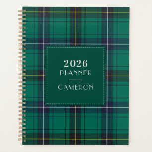 Agenda 2026 Xadrez Clan Henderson Tartan Checkered