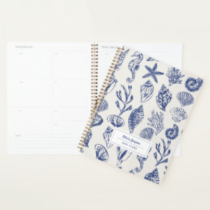 Agenda 2027 Personalizado Oceano Náutico Azul