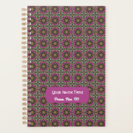 Agenda 68 padrão geométrico por abstrato