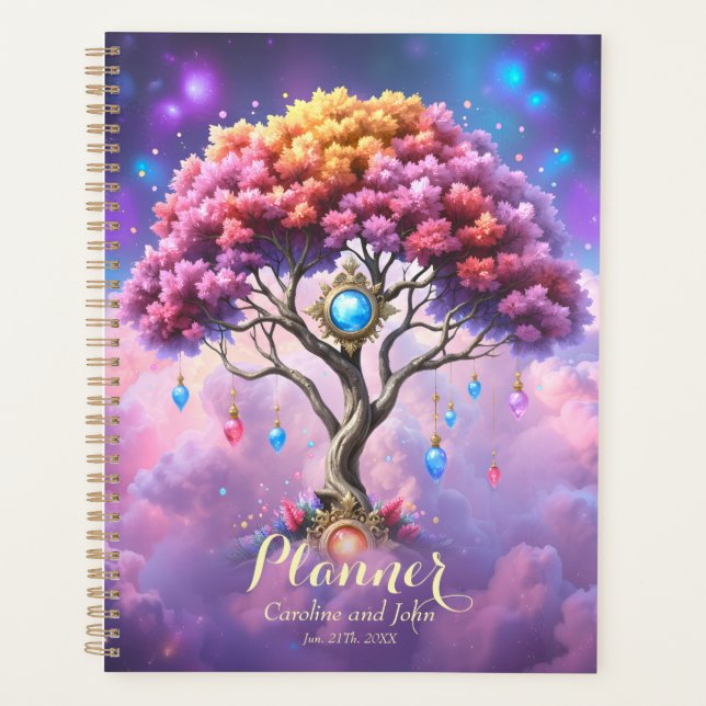 Agenda A Árvore Celestial do Devir. (Frente)