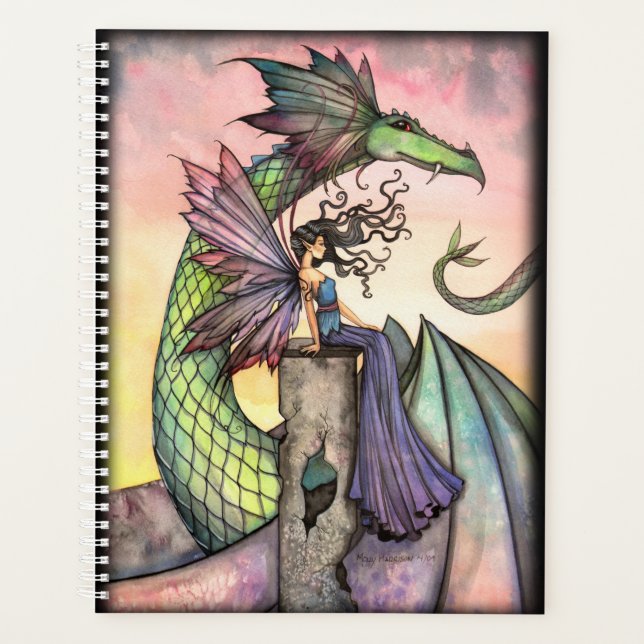 Agenda A Distant Place Fairy and Dragon Fantasy Art (Frente)