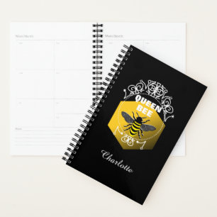 Agenda A divertida Rainha Bee Vintage inspirou moderna pe