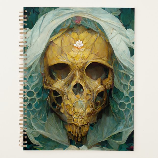 Agenda A Drone Bee Skull Fantasy Sci-Fi (Frente)