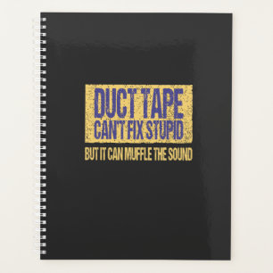 Agenda A Fita Duct Não Consegue Corrigir O Estúpido